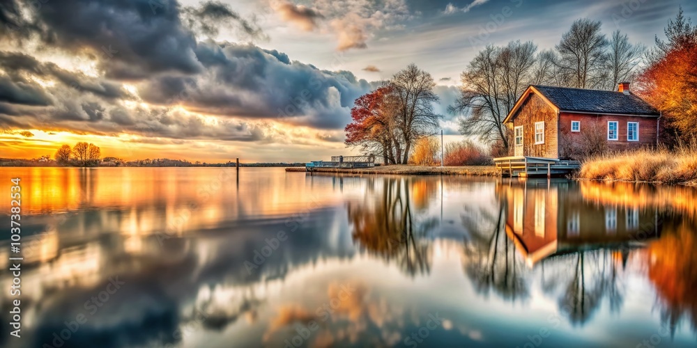 Fototapeta premium Soft Muted Watercolor Wash Background for Creative Projects