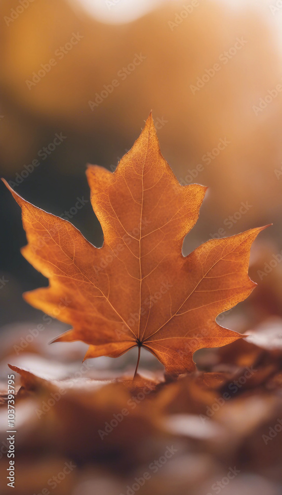 Close up fall maple leaf isolated on white or transparent background Graphic resource for autumn pro Close up fall maple leaf isolated on white or transparent background Graphic resource for autumn pro