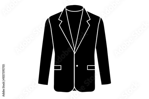 Suit | isolated vector illustration on white background