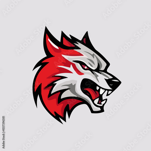 Wallpaper Mural wolf tribal tattoo Torontodigital.ca