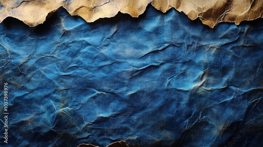 Naklejka premium Navy Blue Paper Texture for Vintage Denim Cardboard Design, Perfect for Crafts and Creative Projects
