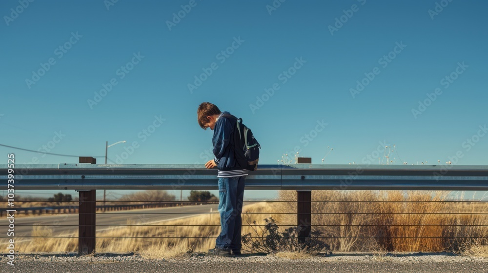 Boy on the Roadside Boy on the Roadside
