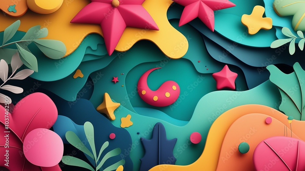 abstract shapes and playful colors, conjuring up the imagination of a child's bedroom abstract shapes and playful colors, conjuring up the imagination of a child's bedroom