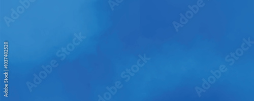 Calm abstract blue background with soft clouds and haze providing a peaceful and soothing atmosphere
