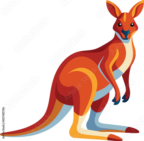 kangaroo vector