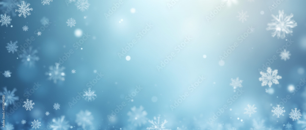 Winterhimmel als Hintergrund mit schwebenden Schneeflocken
Winterhimmel als Hintergrund mit schwebenden Schneeflocken