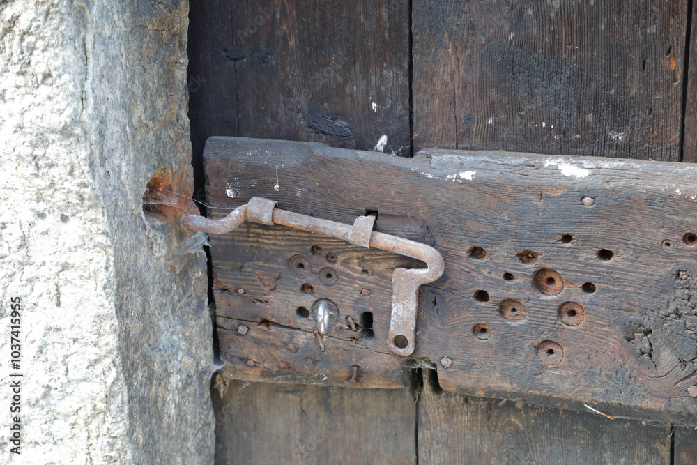 Vecchie porte in legno Vecchie porte in legno