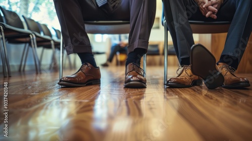 Formal Shoes Waiting