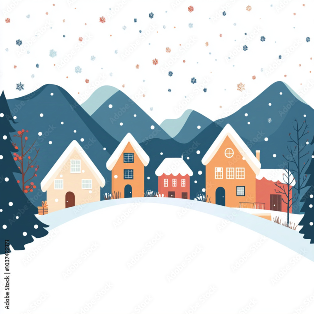 template of a christmas card real estate theme template of a christmas card real estate theme