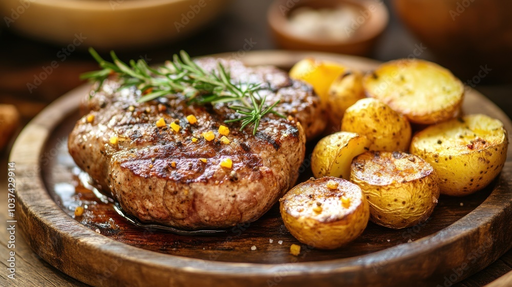 Grilled Steak and Potatoes Grilled Steak and Potatoes