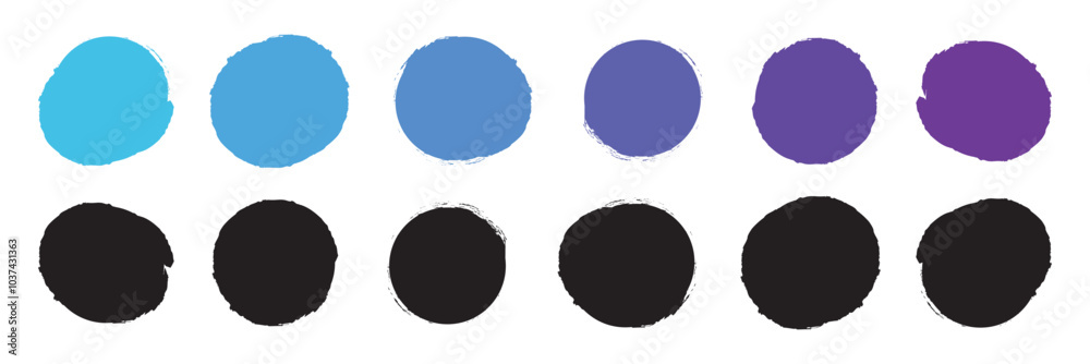 Oval and circle sketch shape, round charcoal marker, ink paint brush, grunge organic blob, irregular stain, black stroke spot isolated on white background. Abstract simple vector illustration Oval and circle sketch shape, round charcoal marker, ink paint brush, grunge organic blob, irregular stain, black stroke spot isolated on white background. Abstract simple vector illustration
