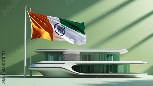 26 January- Happy Republic Day of India celebration. photo