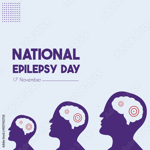 National epilepsy day 17 November post template editable file