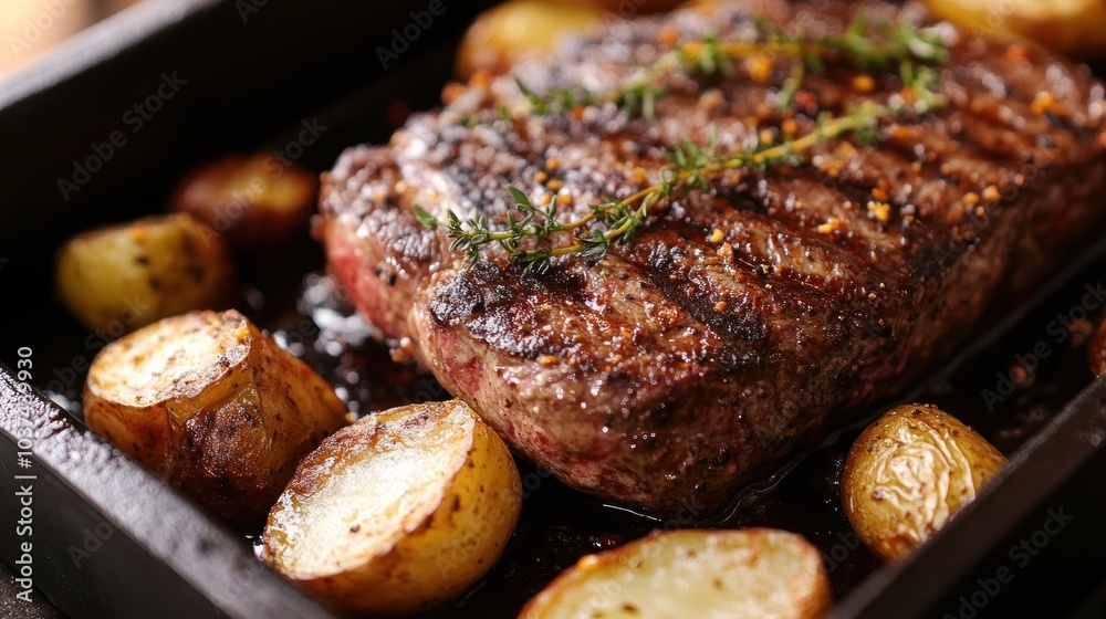 Grilled Steak and Potatoes Grilled Steak and Potatoes
