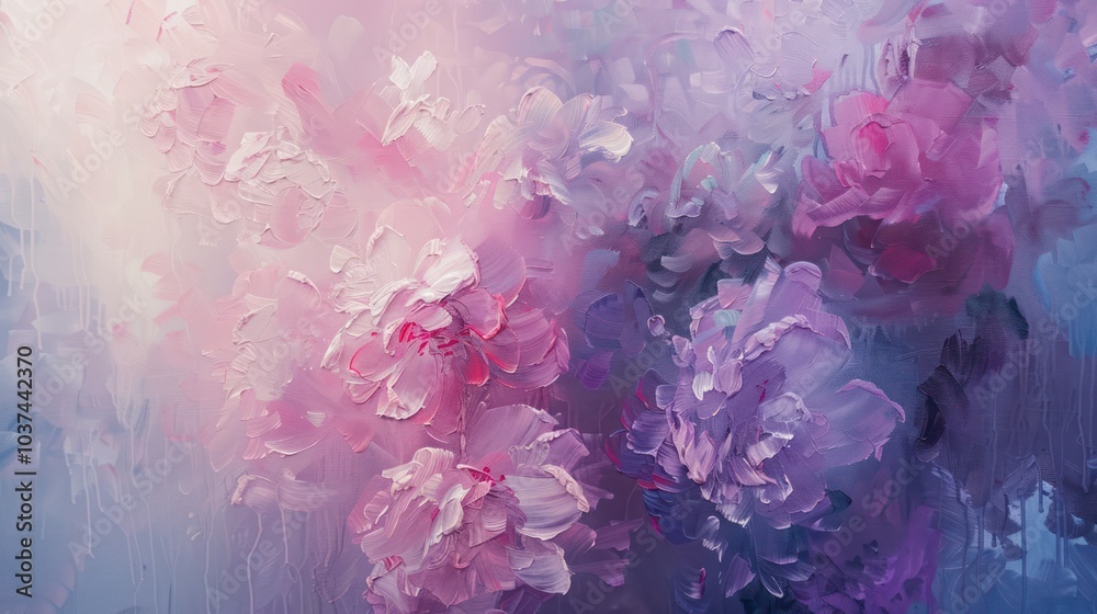 painting the walls of the room with floral motifs such as using watercolors to add a less plain impression painting the walls of the room with floral motifs such as using watercolors to add a less plain impression