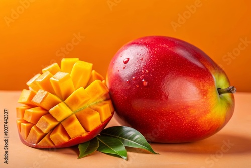 Ripe juicy mango