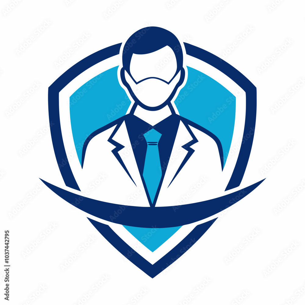 Male Doctor in Lab: Realistic Vector Illustration for Healthcare Research Male Doctor in Lab: Realistic Vector Illustration for Healthcare Research