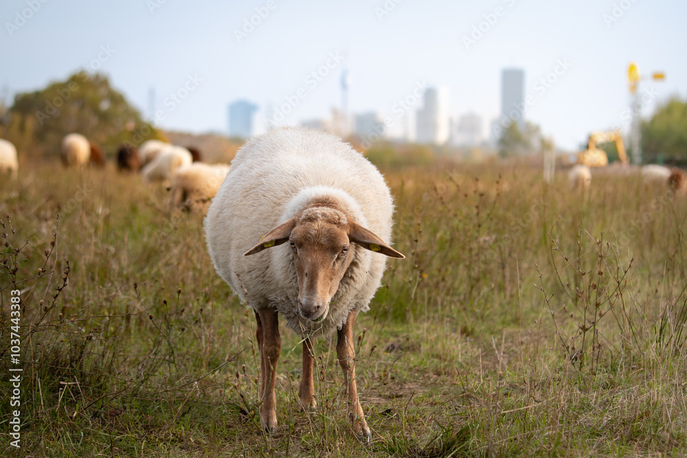 sheep and the city sheep and the city