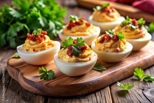 Deviled eggs, appetizer