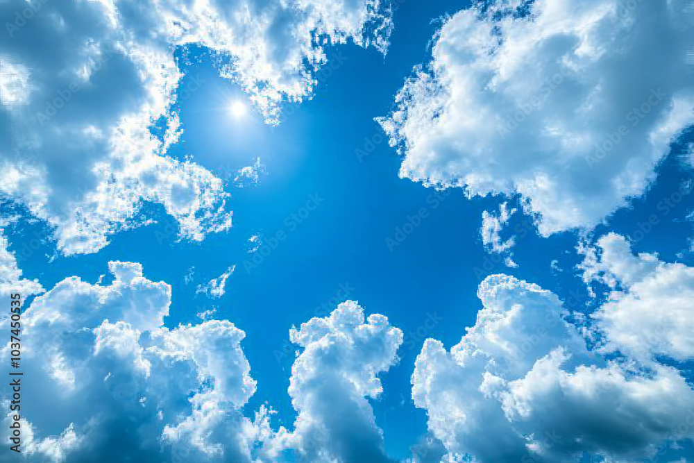 A Blissful Day Under a Bright Sky: Captivating Cloudscapes and Nature Photography A Blissful Day Under a Bright Sky: Captivating Cloudscapes and Nature Photography