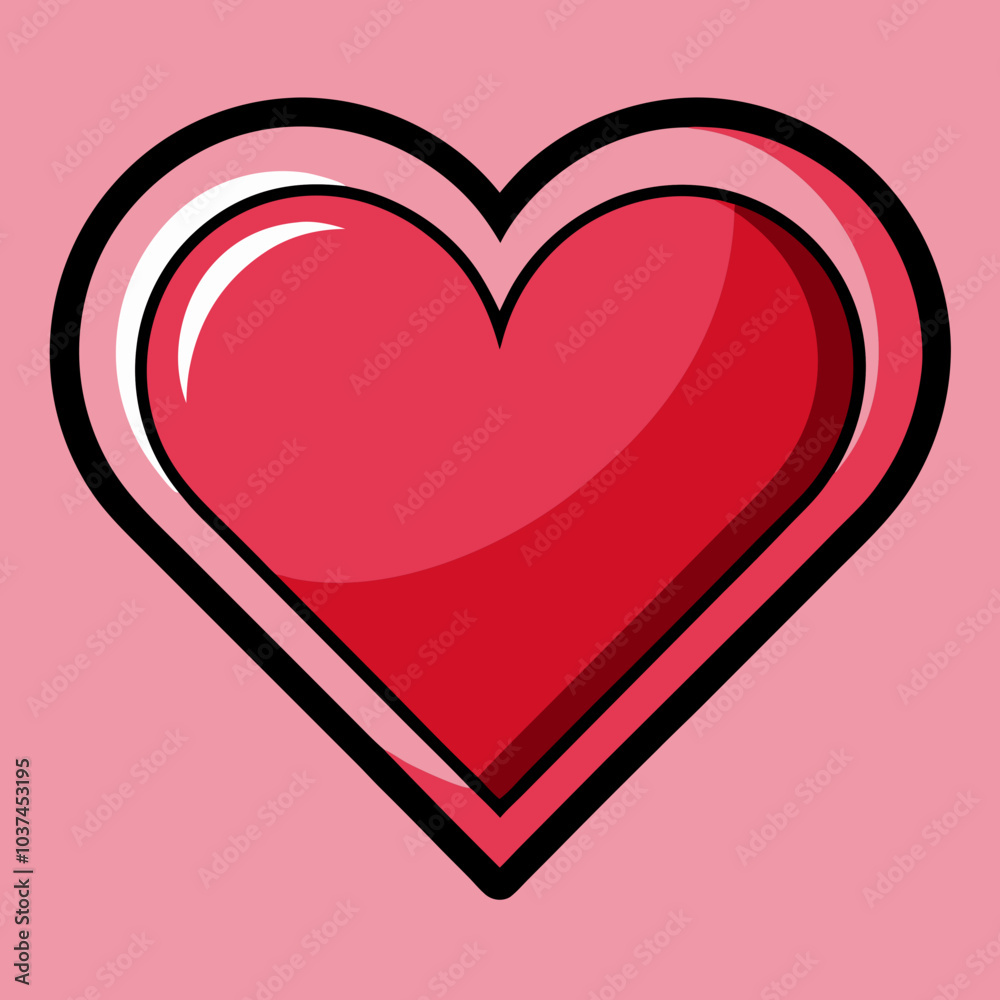 Heart vector illustration Heart vector illustration