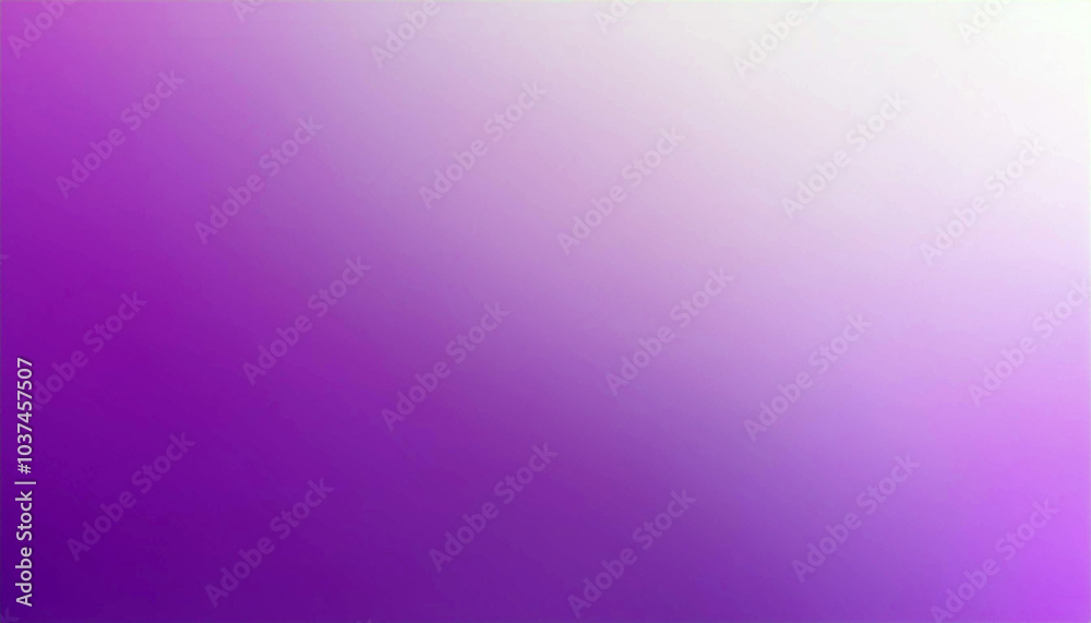 Fototapeta premium A smooth purple gradient, from deep violet to light lavender. No objects; the background is a solid, even color blend. Serene, calming atmosphere. Abstract art.