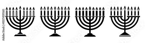 menorah jewish symbol holiday hanukkah, community family hope togetherness