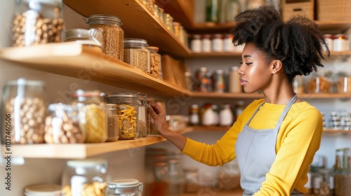 Efficient Employee Organizing Packages on Shelves