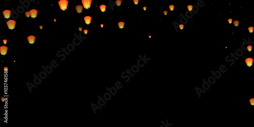 Quadro su tela Yi peng festival card.