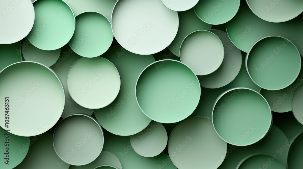 A captivating abstract design featuring overlapping green circular shapes, creating a modern and colorful texture. Perfect for digital display. A captivating abstract design featuring overlapping green circular shapes, creating a modern and colorful texture. Perfect for digital display.