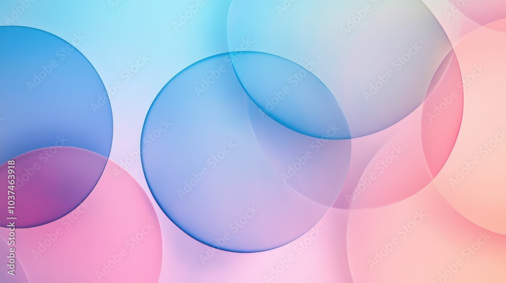 A vibrant digital design featuring overlapping circles in soft pastel colors, creating a smooth and modern aesthetic, perfect for backgrounds. A vibrant digital design featuring overlapping circles in soft pastel colors, creating a smooth and modern aesthetic, perfect for backgrounds.