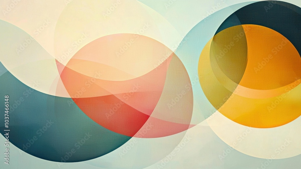 This image features an elegant blend of soft pastel colors in a modern abstract style, showcasing overlapping geometric shapes and textures. This image features an elegant blend of soft pastel colors in a modern abstract style, showcasing overlapping geometric shapes and textures.