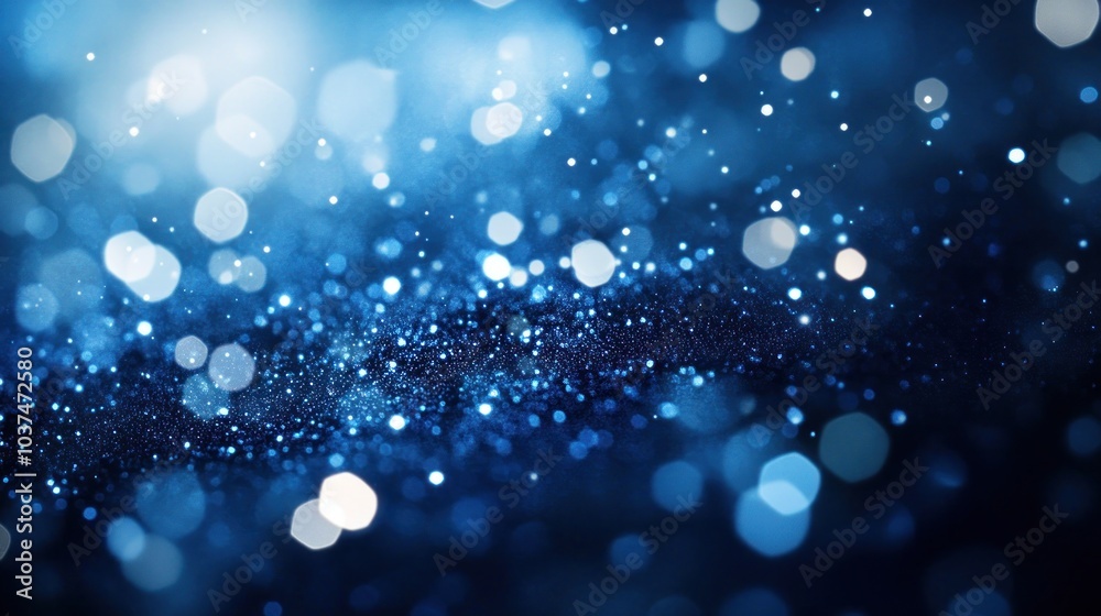 Blue Glitter Background Blue Glitter Background