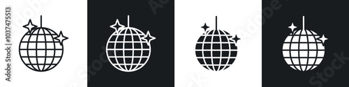 Disco ball icon