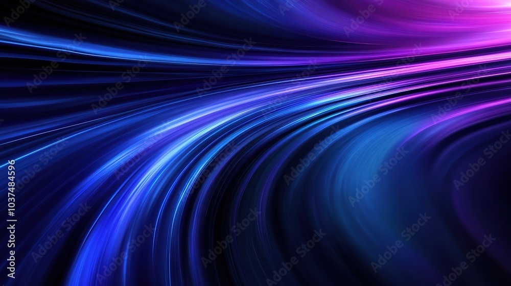 Blue and violet streaks in motion, creating a sense of speed and energy, perfect for dynamic presentations Blue and violet streaks in motion, creating a sense of speed and energy, perfect for dynamic presentations