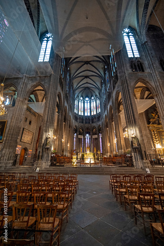 Cathédrale Notre Dame de l'assomption à Clermont Ferrand