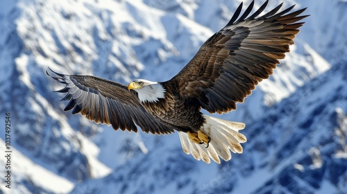 The Mighty Hunter : Bald Eagle Captured in Stunning 35mm Detail 