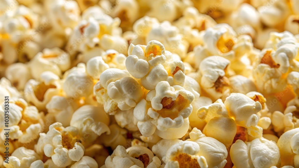 close up shot of popcorn close up shot of popcorn