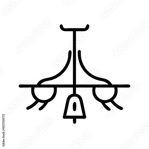 ceiling-icon line art