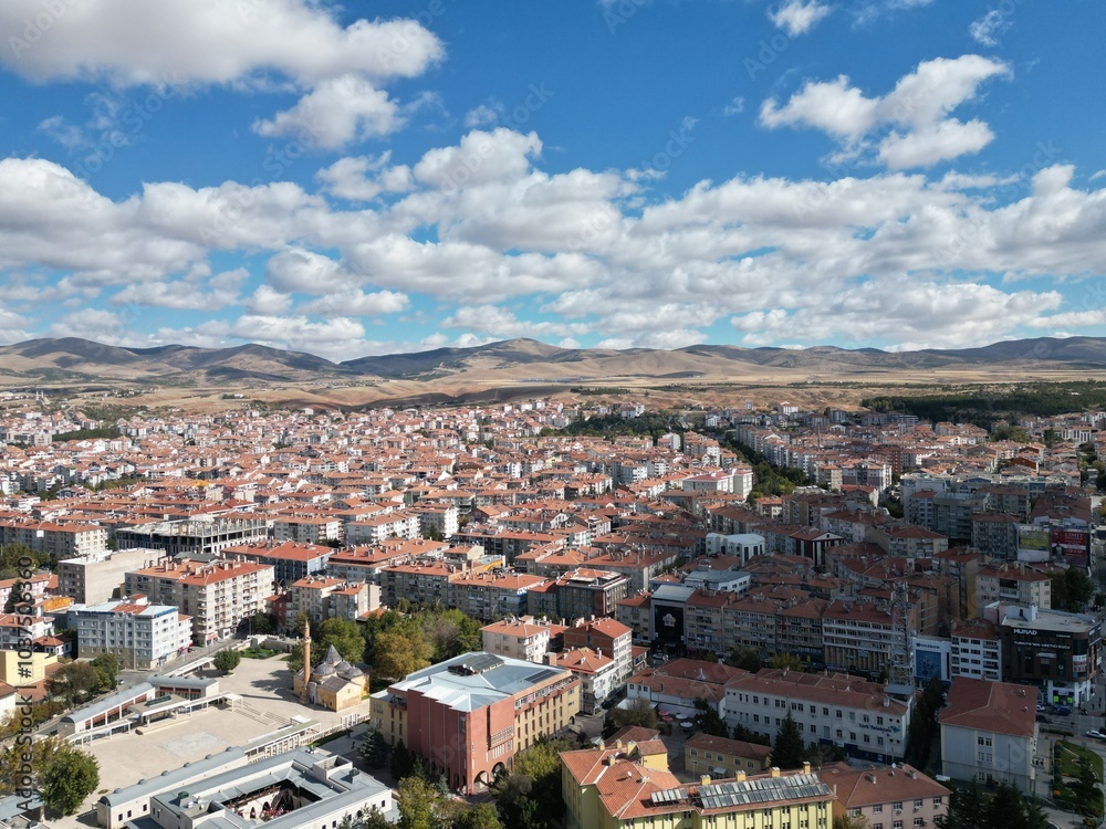 The center of Kırşehir province in Central Anatolia The center of Kırşehir province in Central Anatolia