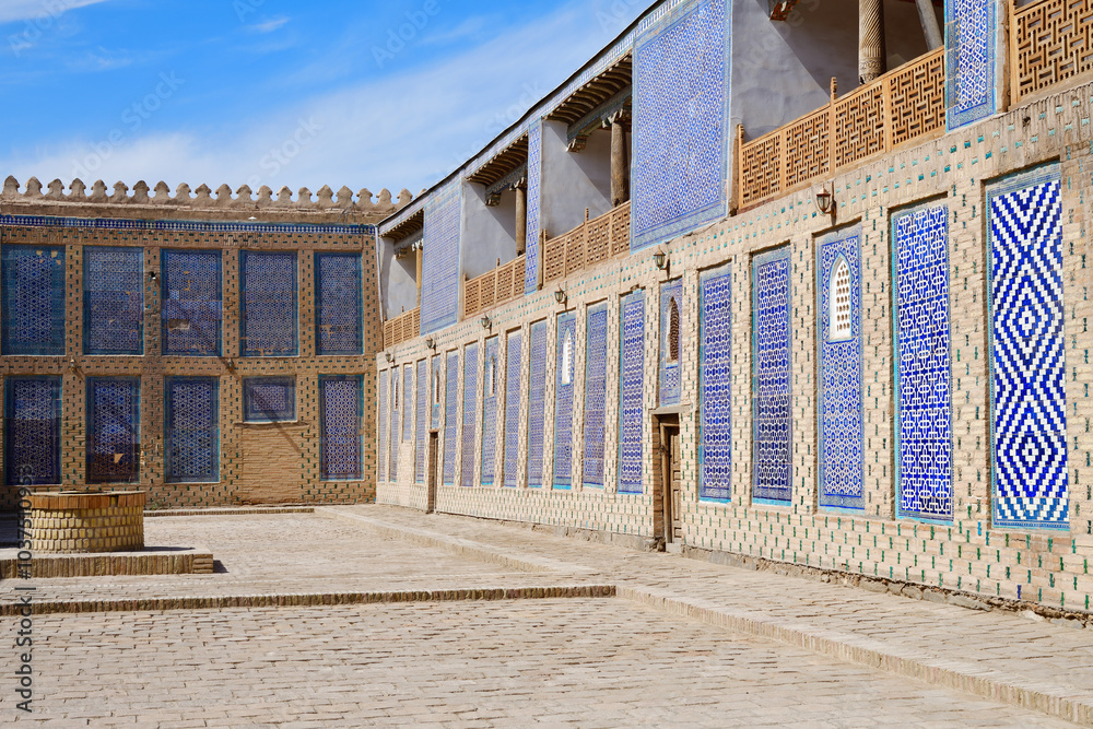 Fototapeta premium Tosh Hovli khan palace in Khiva, Uzbekistan