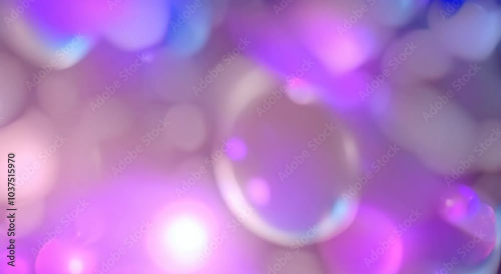 Abstract animation 3d render of blurred glass circles seamless looped video 4k animation Abstract animation 3d render of blurred glass circles seamless looped video 4k animation