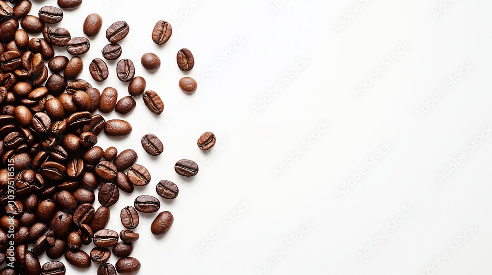 coffee beans on the table coffee beans on the table