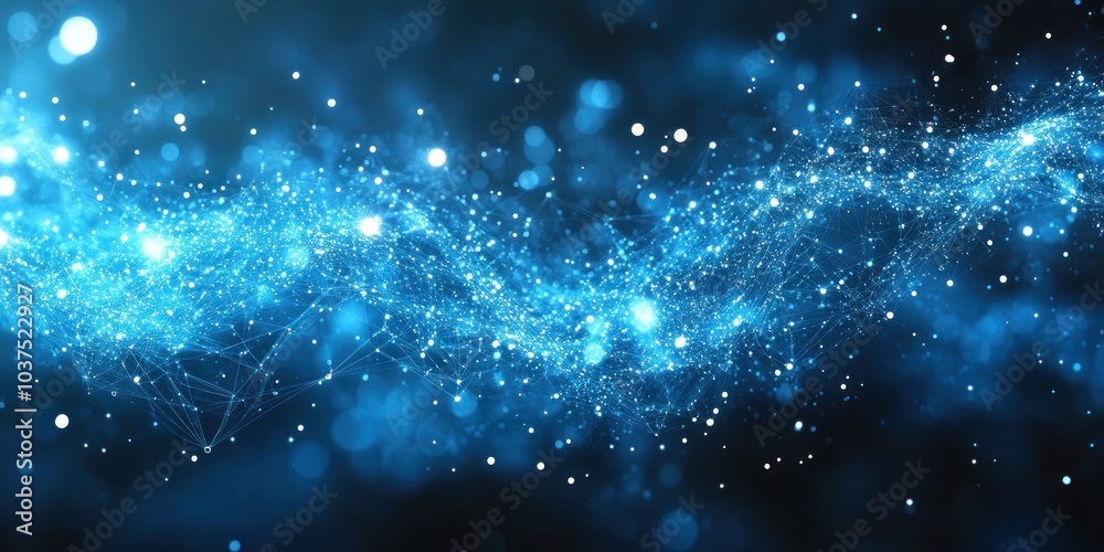 Abstract Digital Network Abstract Digital Network