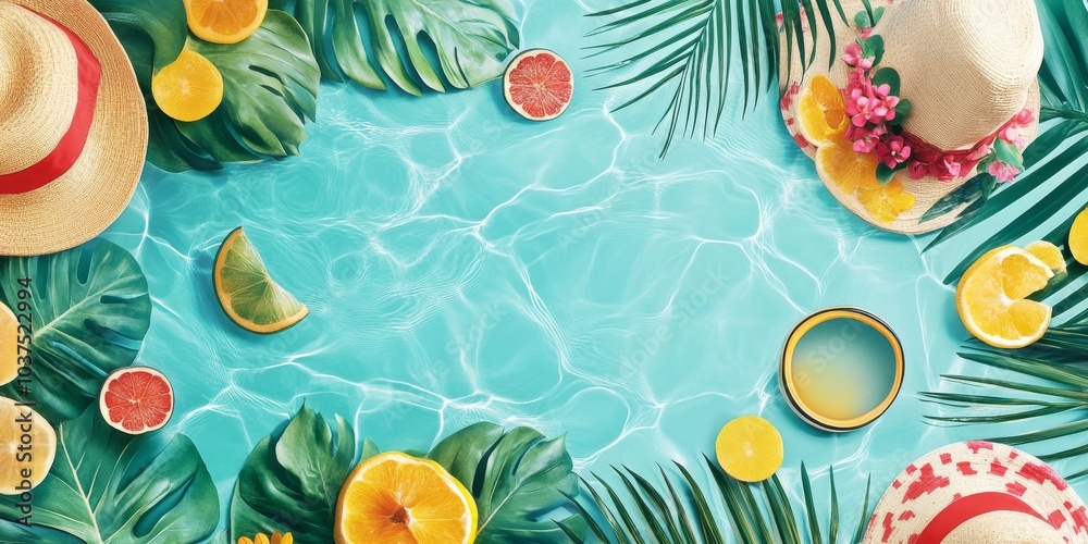 A fun, summery design perfect for your crafts and projects A fun, summery design perfect for your crafts and projects