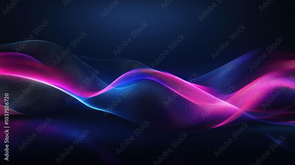 Abstract Neon Waves Abstract Neon Waves