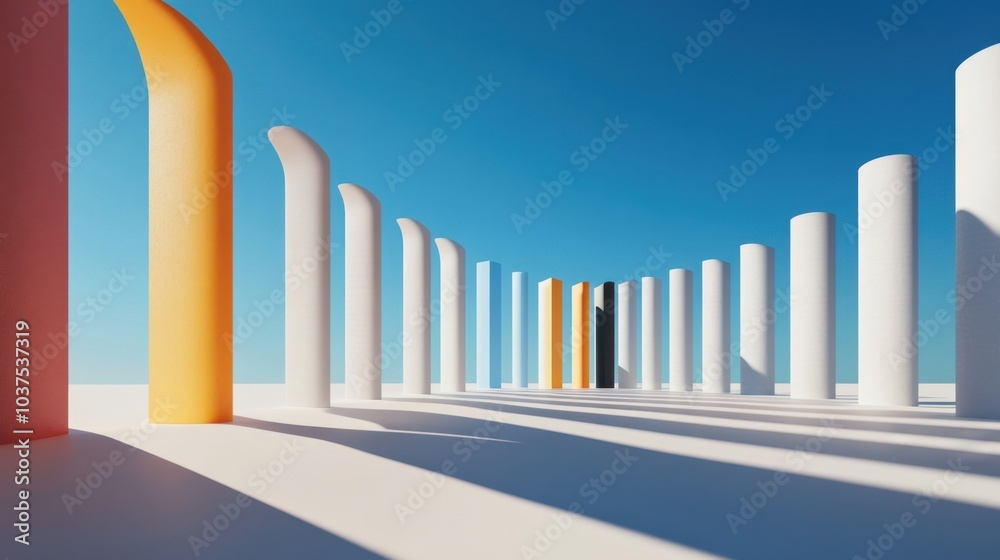 Minimalist Visual of Light and Shadow Interplay Minimalist Visual of Light and Shadow Interplay