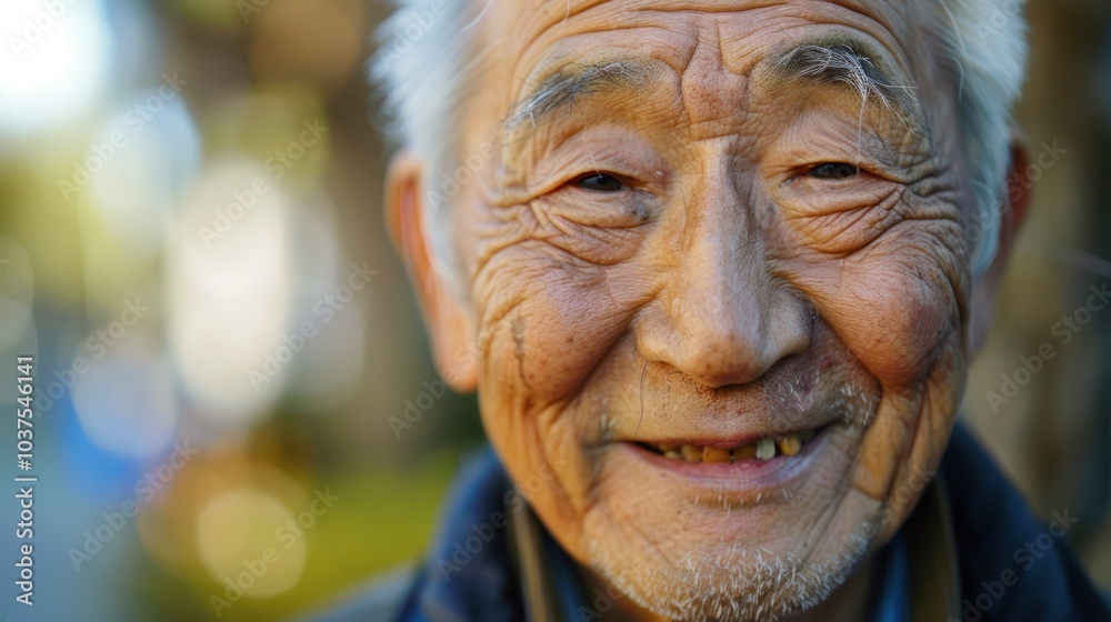 Smiling Elderly Man Smiling Elderly Man
