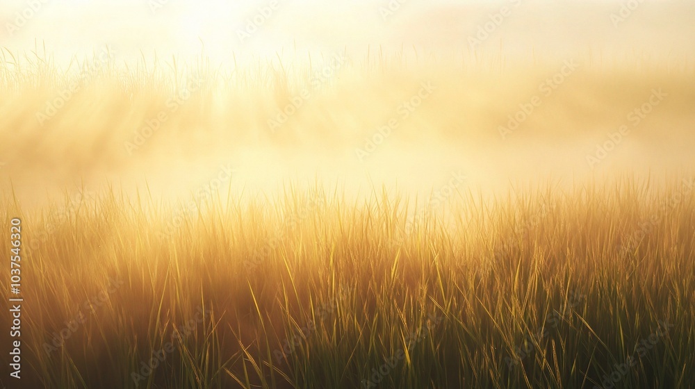 Golden Hour Meadow: A serene and ethereal landscape bathed in the warm glow of sunrise, with tall grasses swaying gently in the morning mist. Capturing the tranquility of nature's awakening. Golden Hour Meadow: A serene and ethereal landscape bathed in the warm glow of sunrise, with tall grasses swaying gently in the morning mist. Capturing the tranquility of nature's awakening.