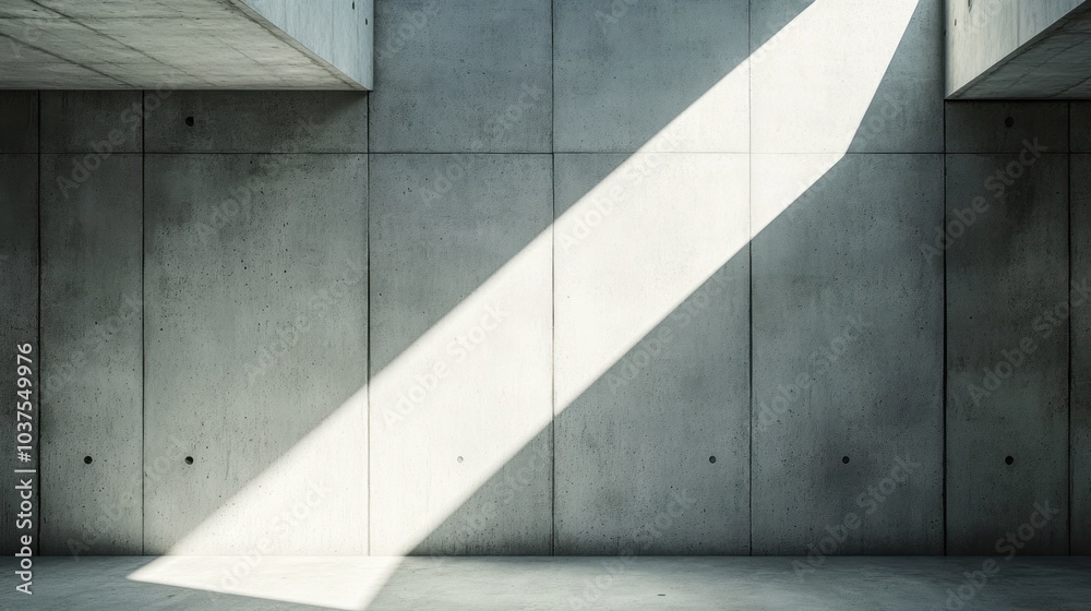 Obraz premium Sunlight Through Concrete